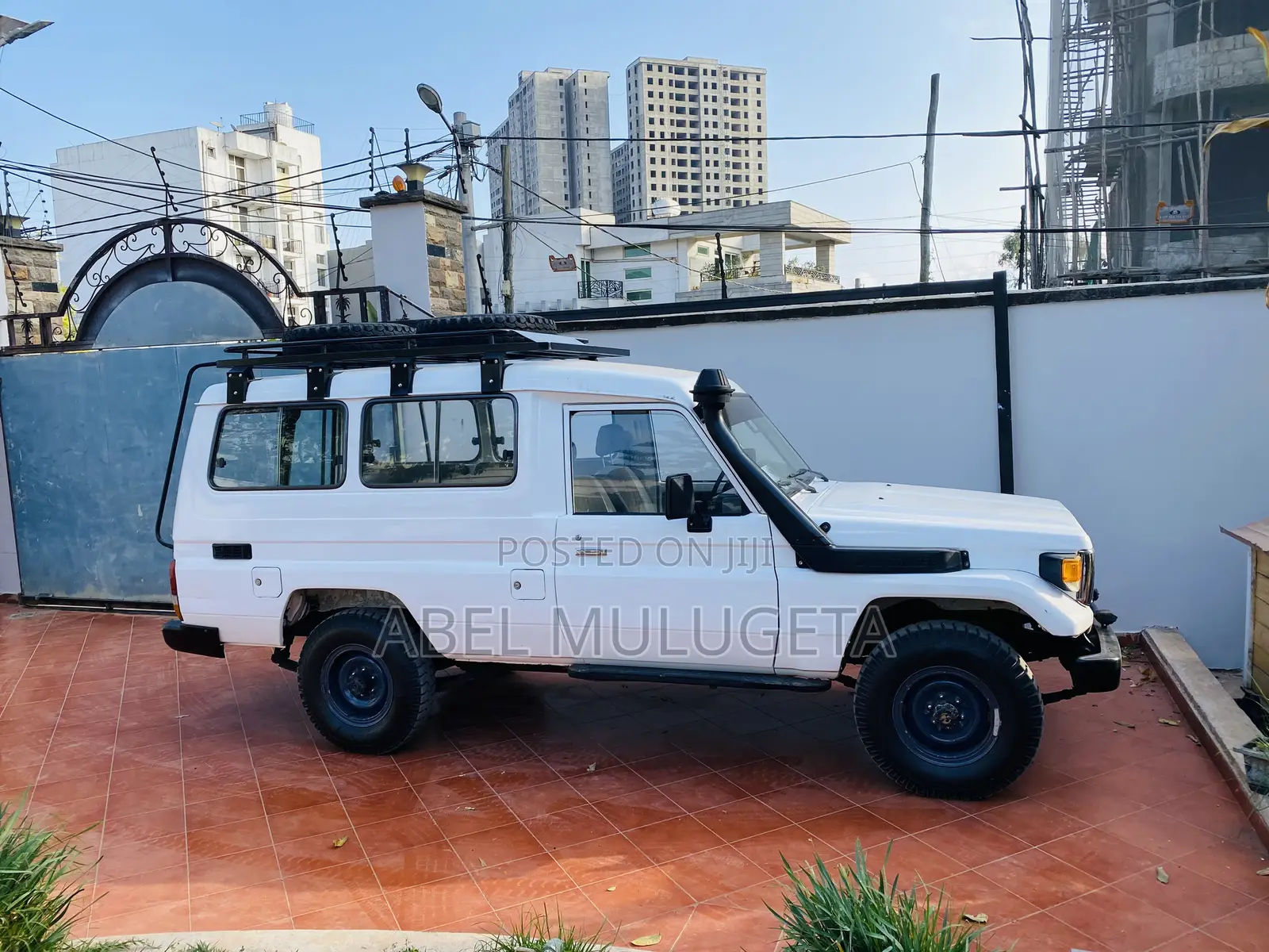 Toyota Land Cruiser 70 1995 White