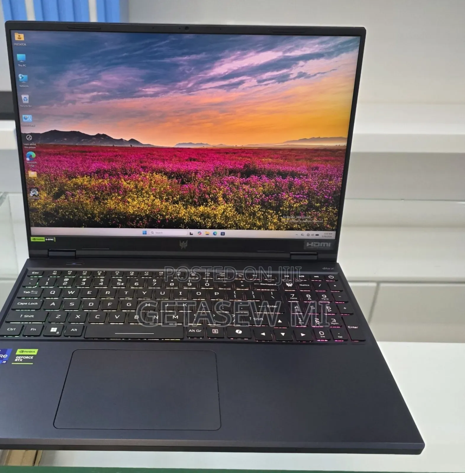 New Laptop Acer Predator Helios Neo 16 16GB Intel Core i9 SSD 1T