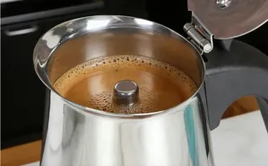 Premium Stainless Steel Moka Pot Electric Stove