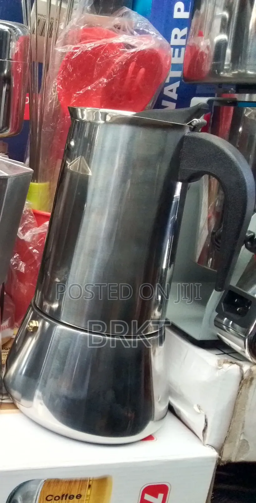 Premium Stainless Steel Moka Pot Electric Stove