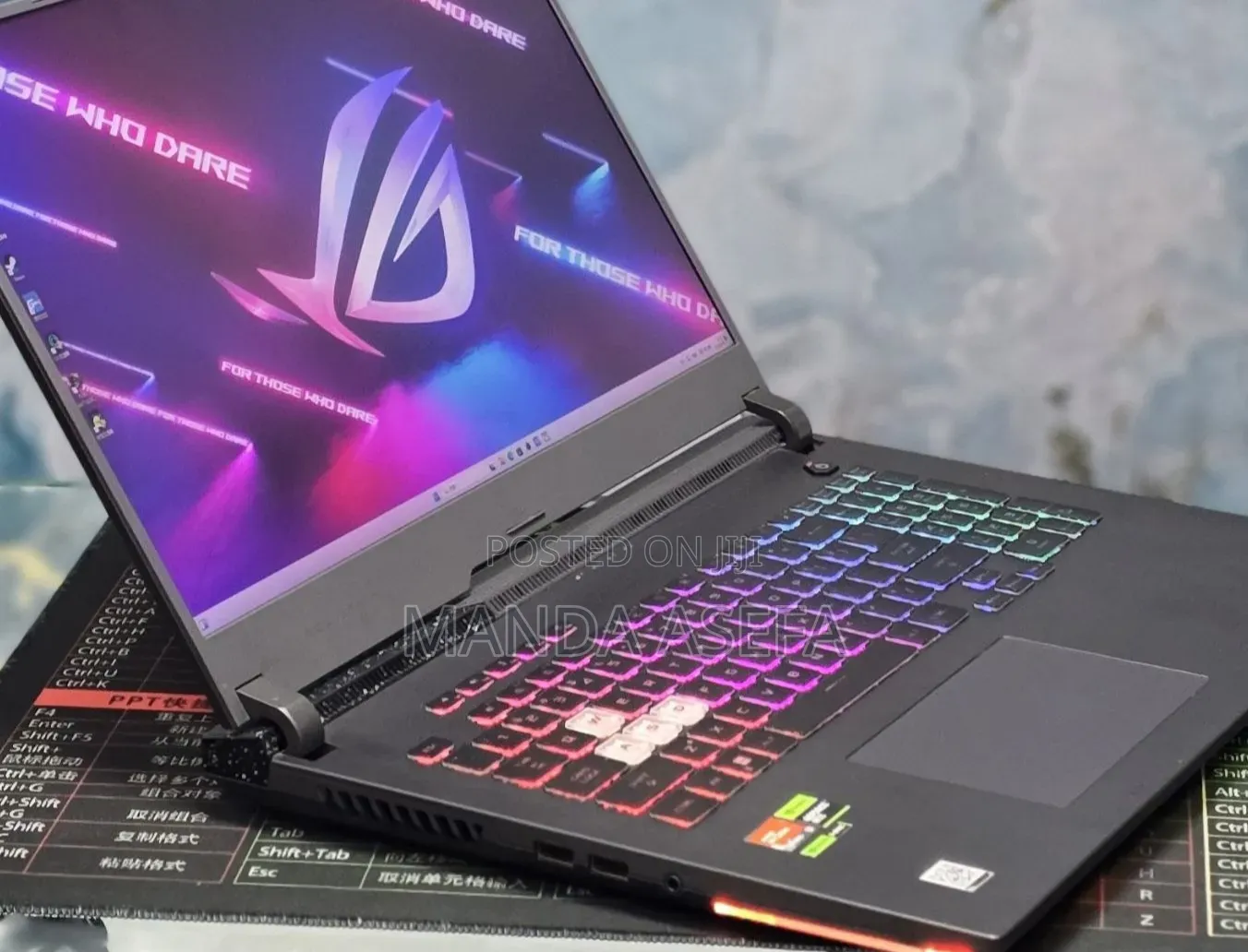 New Laptop Asus ROG Strix G17 16GB AMD Ryzen 9 SSD 1T