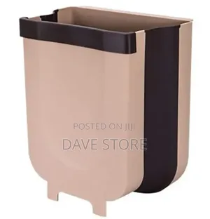 2 In1foldable And Door Hanging Trash Can