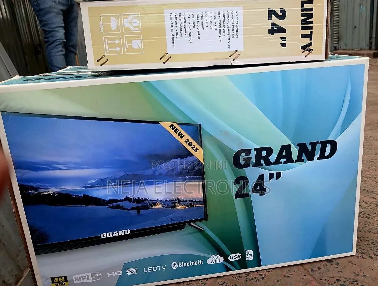 Tv 24.In Led Tv Wifi Speakers Delivery