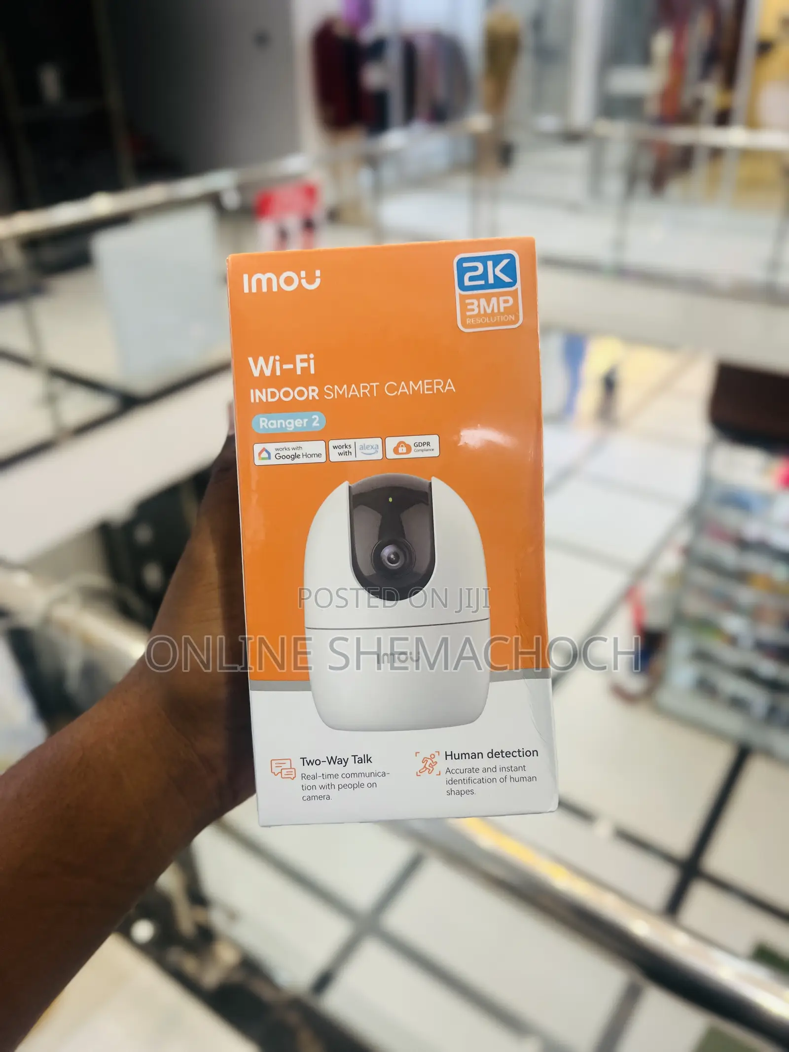 Imou Ranger 2 Wifi Indoor Smart Security Camera
