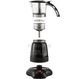 Original Electric Moka Pot Coffee Maker (ዘመናዊ የኤሌክትሪክ ቡና ማፍያ)
‎