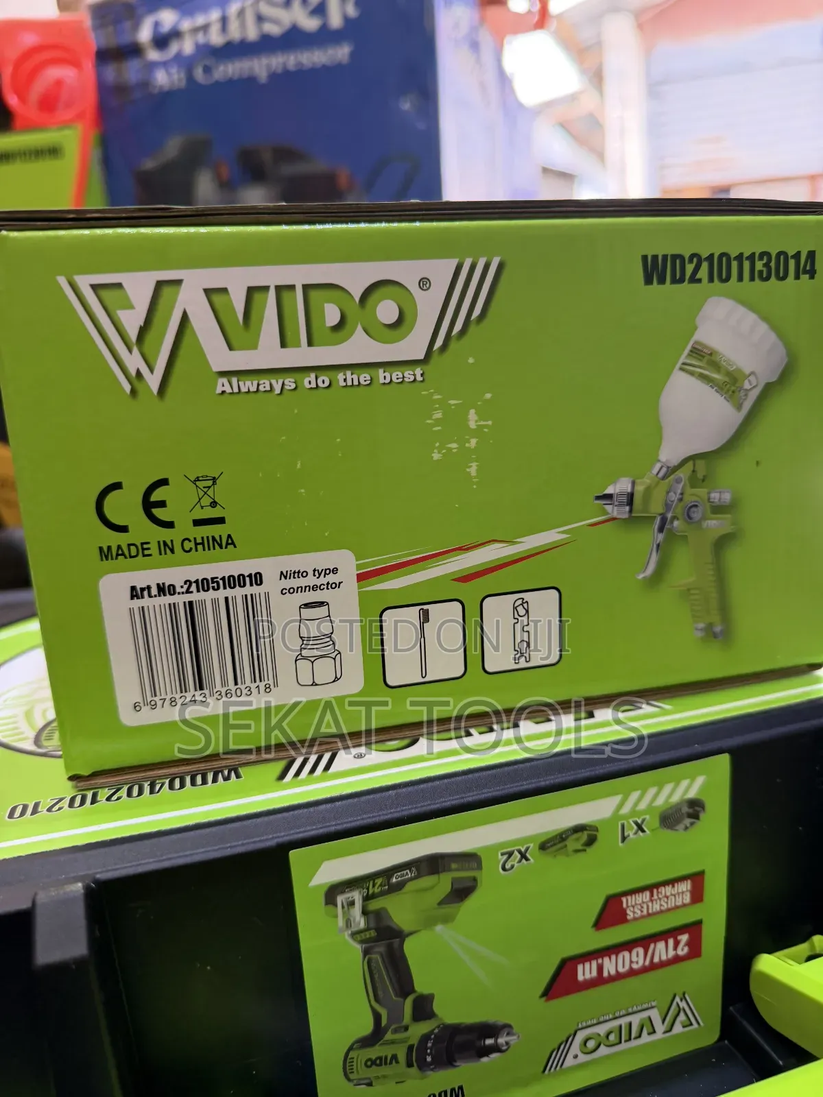 Vido Pistol HVLP Estrog