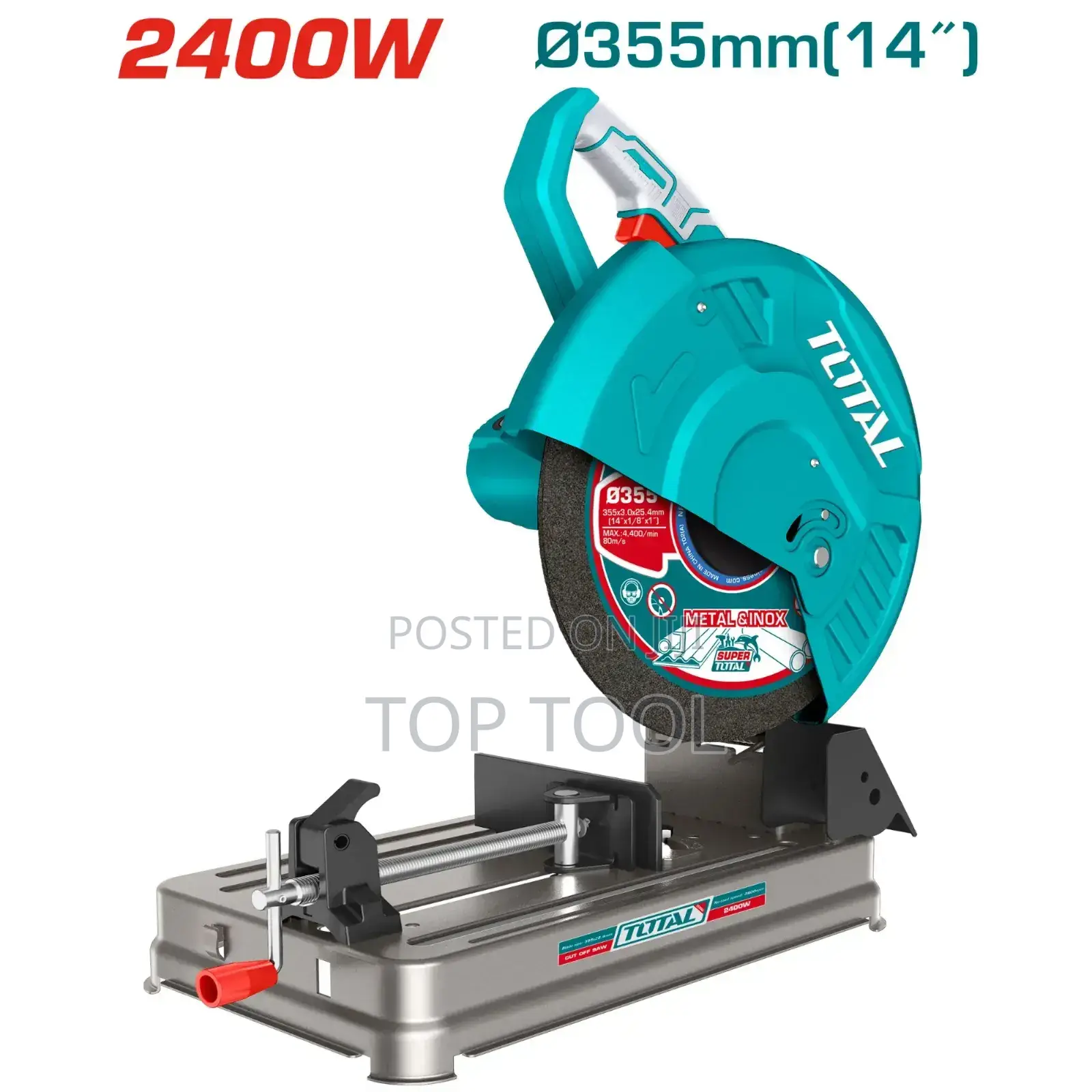 ፡Total Ts 2400w ኢንዱስትሪያል ብረት መቁረጫ (Cut Off Saw)
