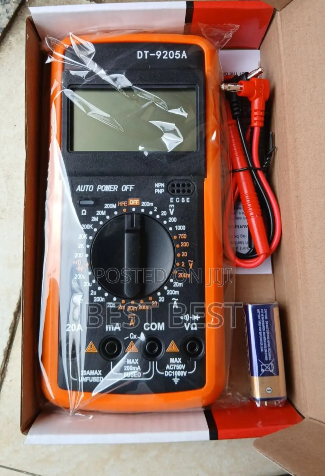 Multimeter Dt9205a