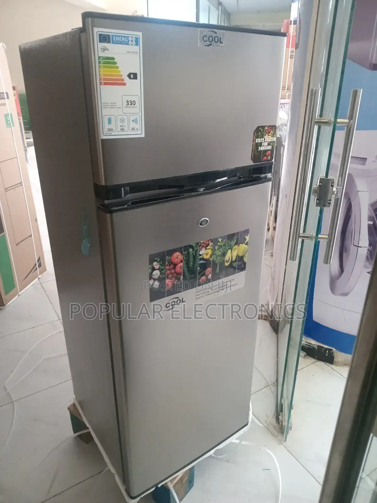 Cool 350liter Refrigator Fun System