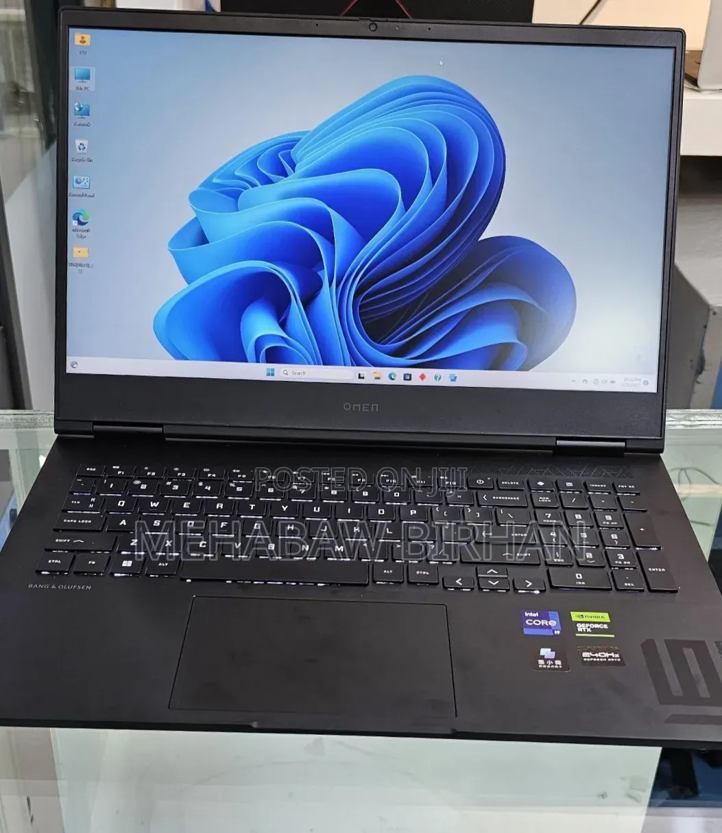 New Laptop HP Omen 16 16GB Intel Core i9 SSD 1T