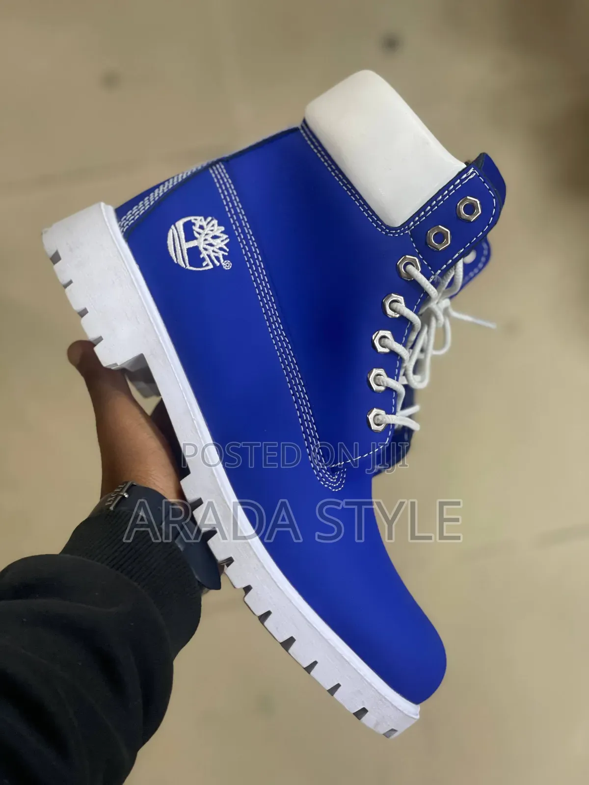 Timberland Blue High Quality Boots for Men's
