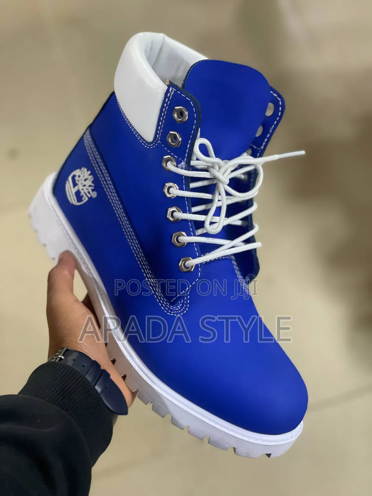 Timberland Blue High Quality Boots for Men's