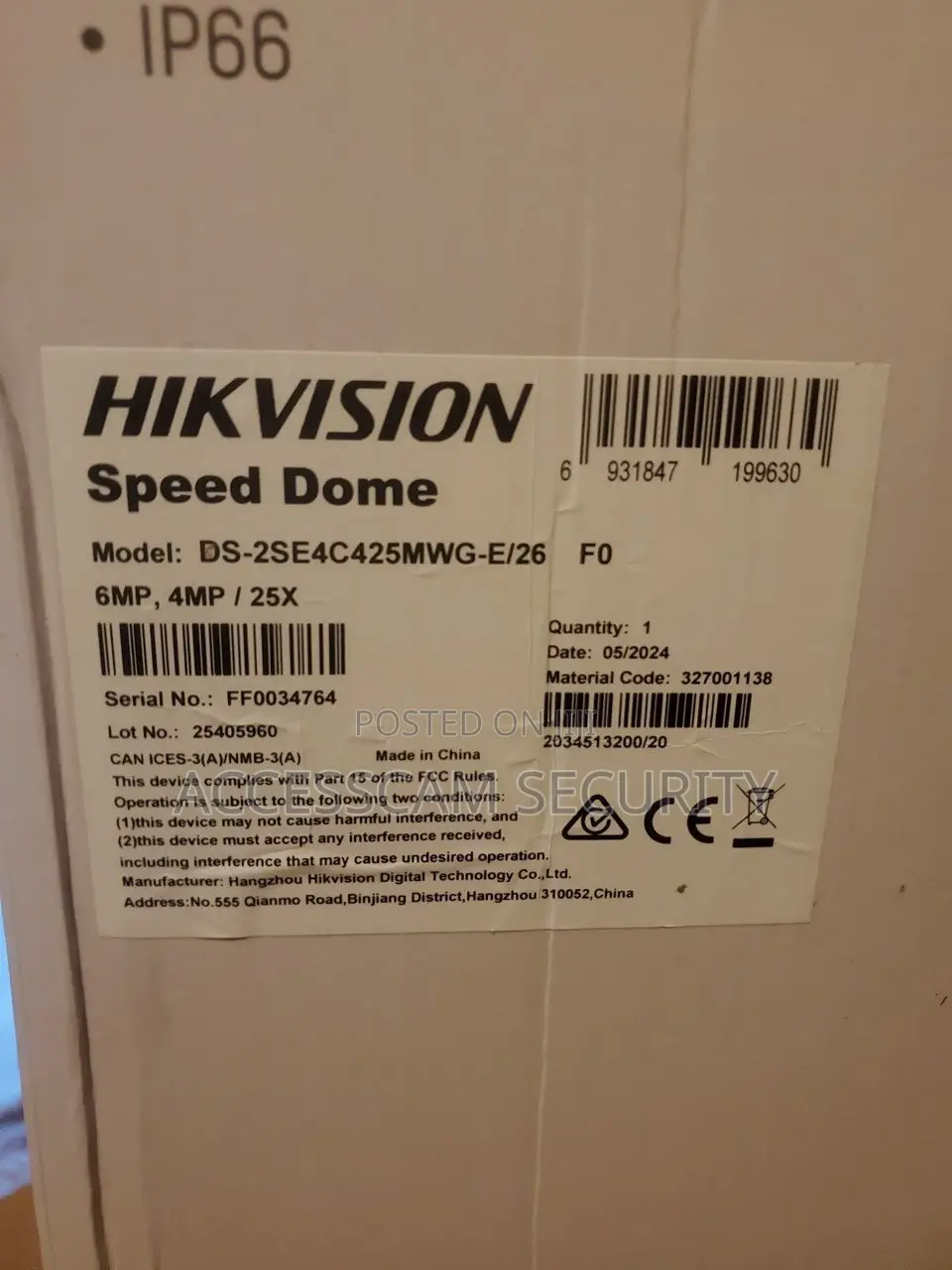 Tandemvu 6+4mp 25x Colorvu Ir Acusense Panoramic Network Speed Dome