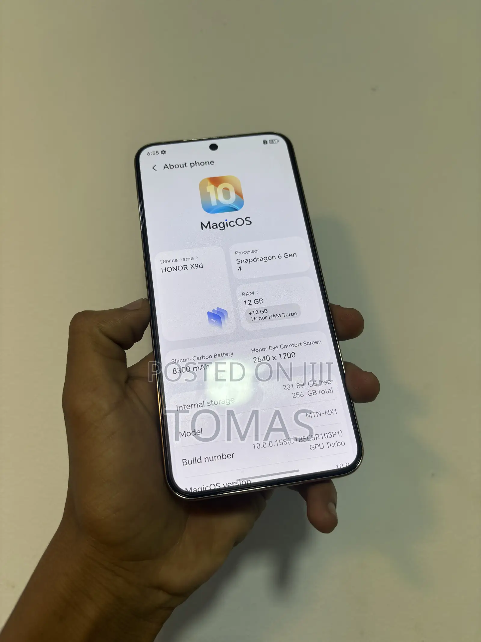 New Honor X9d 256 GB