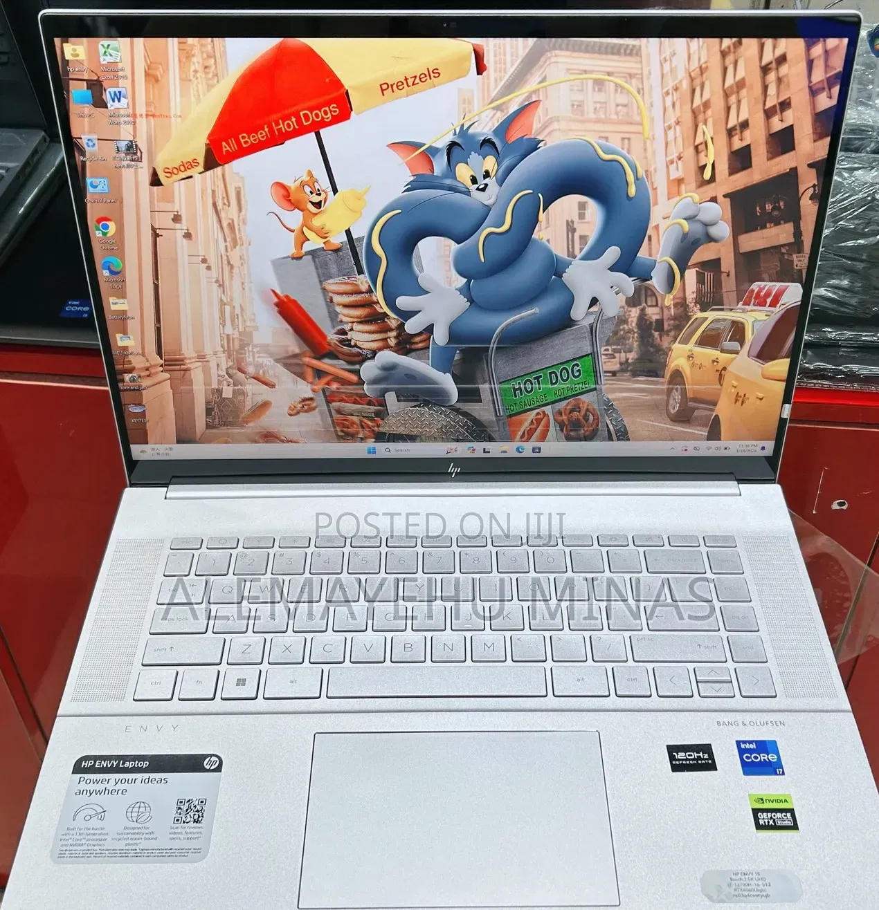 New Laptop HP Envy 16 Gaming 16-h1023dx 16GB Intel Core i7 SSD 512GB