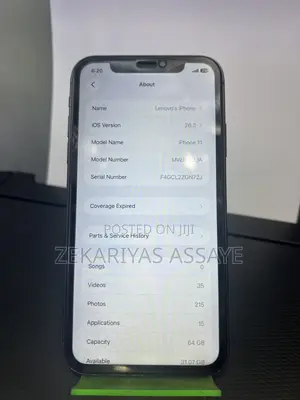 Apple iPhone 11 64 GB Black