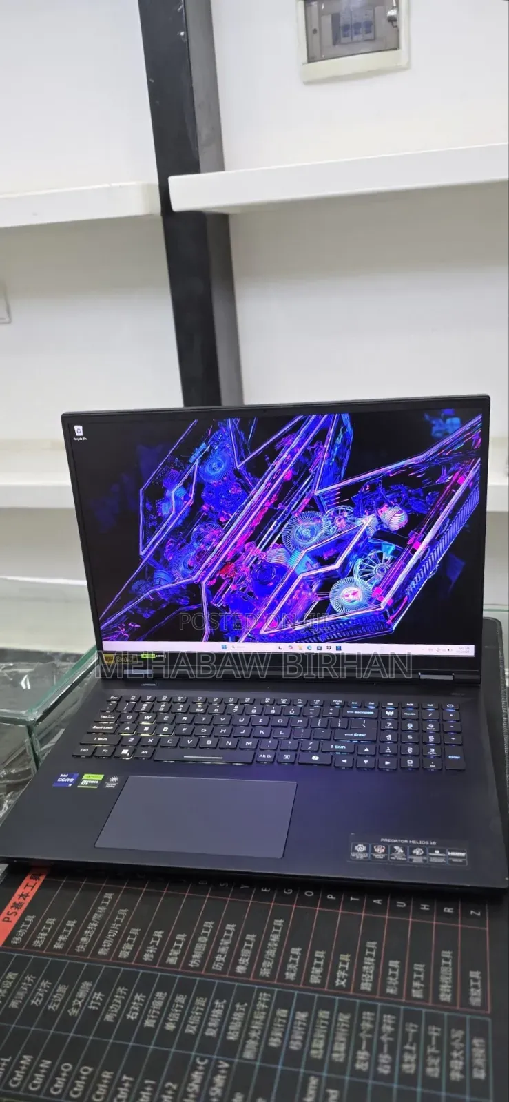 New Laptop Acer Predator Helios 18 PH18-71 32GB Intel Core i9 SSD 1T