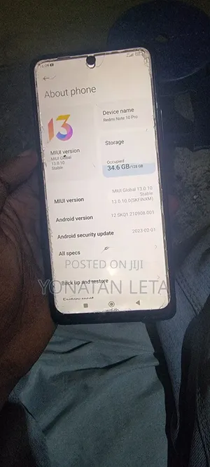 Xiaomi Redmi Note 10 Pro 128 GB Black