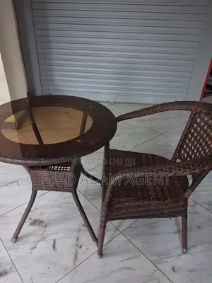 Balcony Table Chair Set – 1Table 1 Chair 
የባልኮኒ 1ጠረጴዛ ከ 1 ወንበር ጋር
