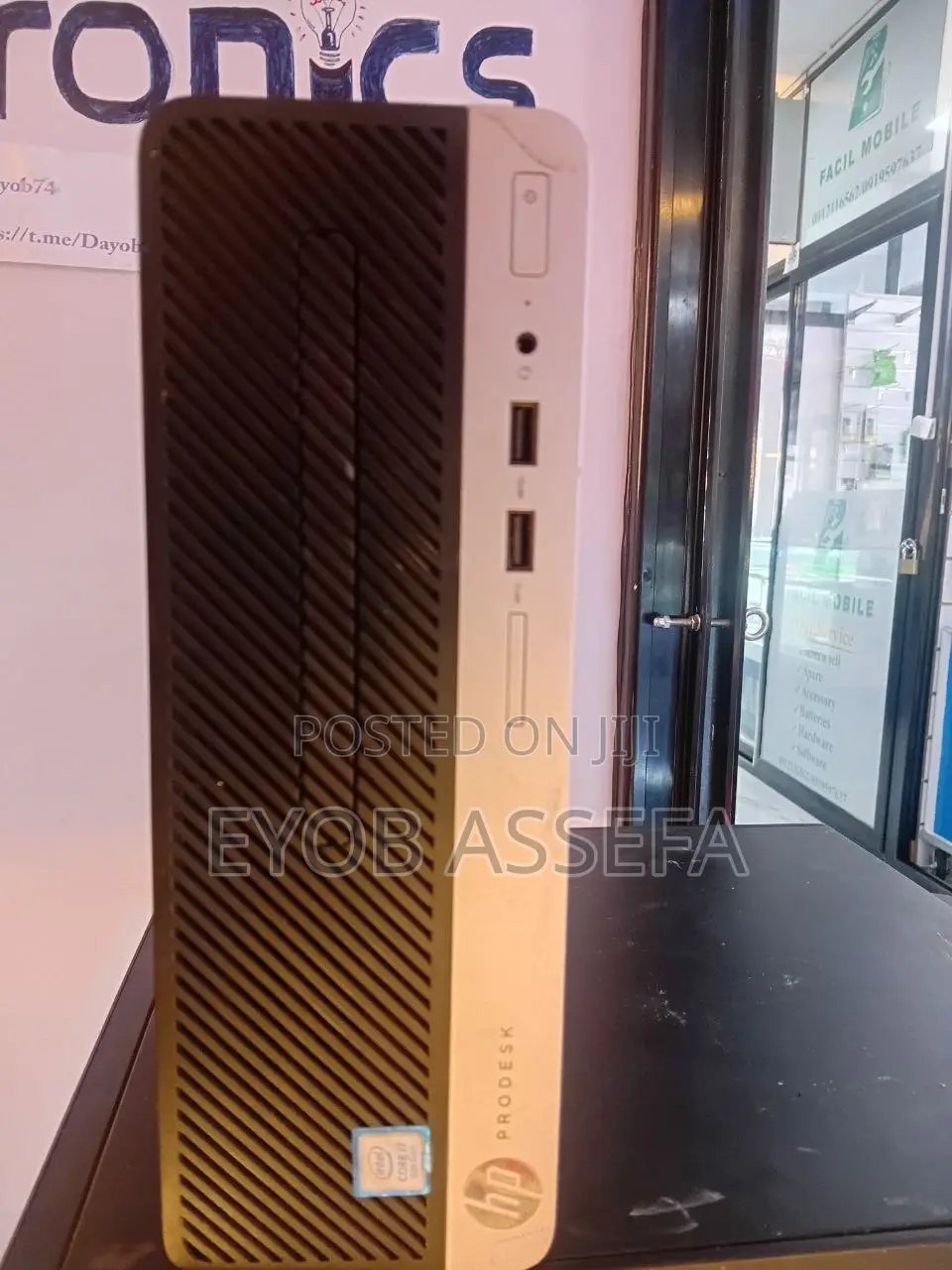 Desktop Computer HP ProDesk 400 G5 8GB Intel Core i7 HDD+SSD 500GB