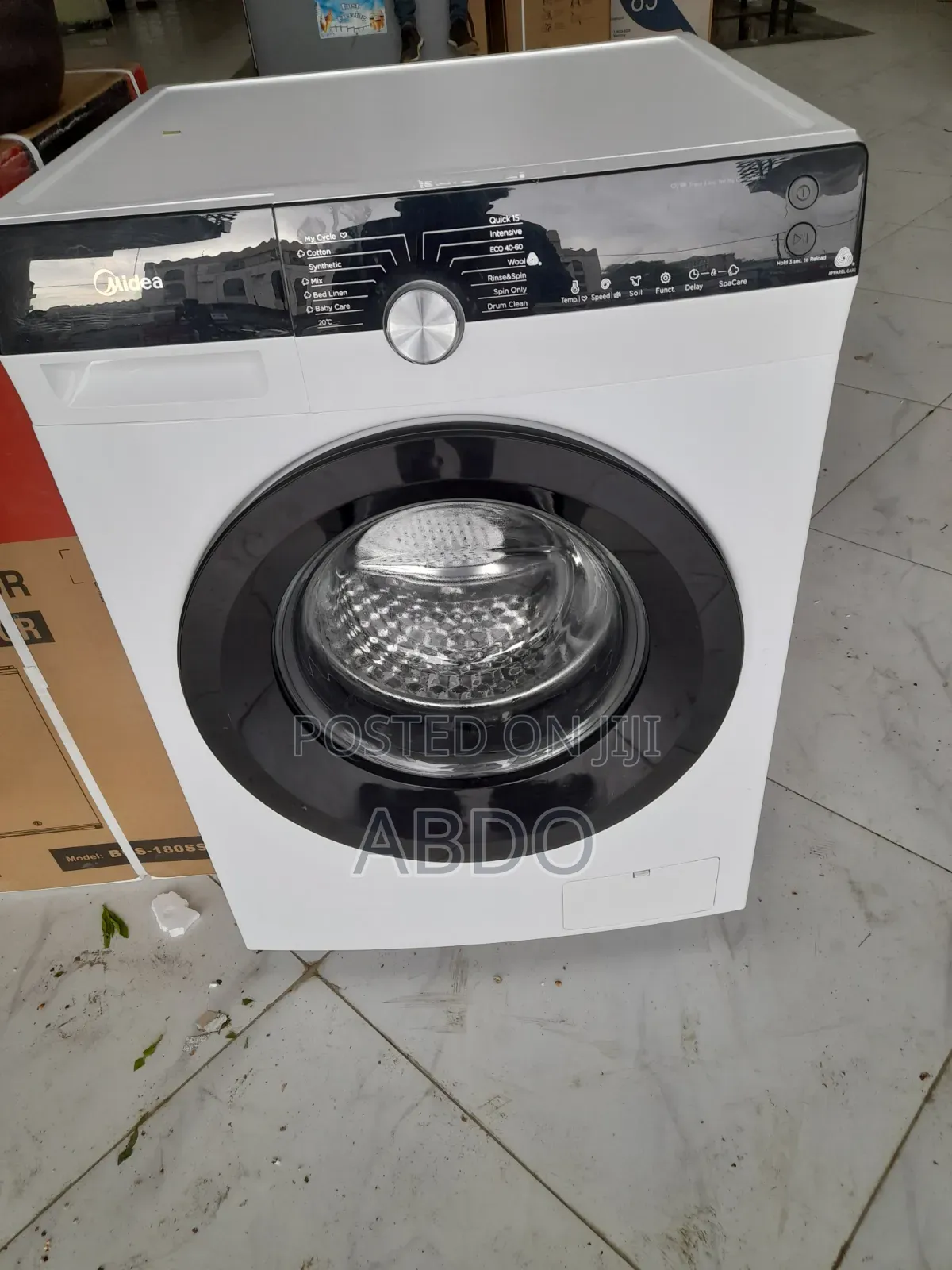 Midea Automatic Sistem Dijital Front Loading Washing Mashine 8kg Full