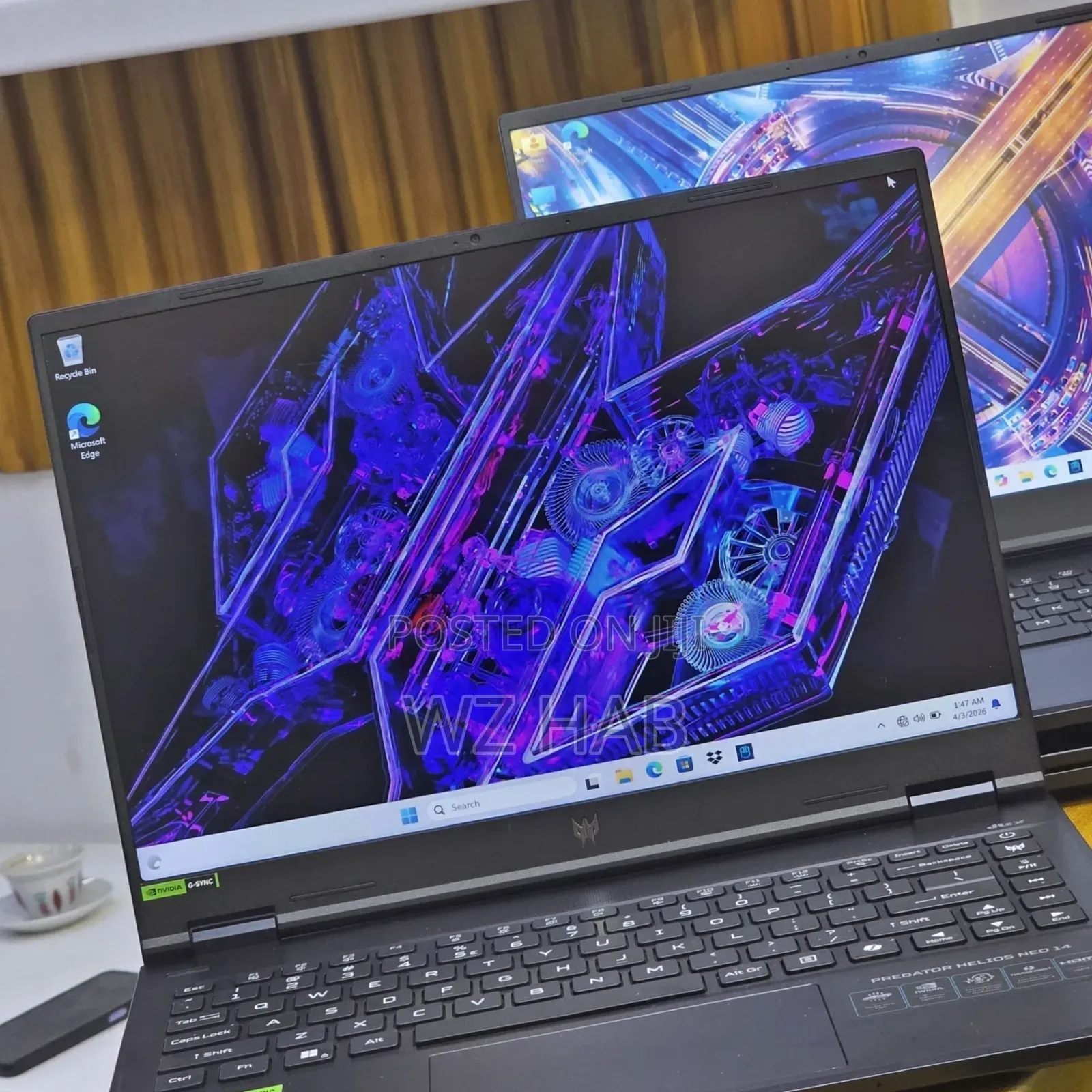 New Laptop Acer Predator Helios Neo 16 16GB Intel Core i9 SSD 1T