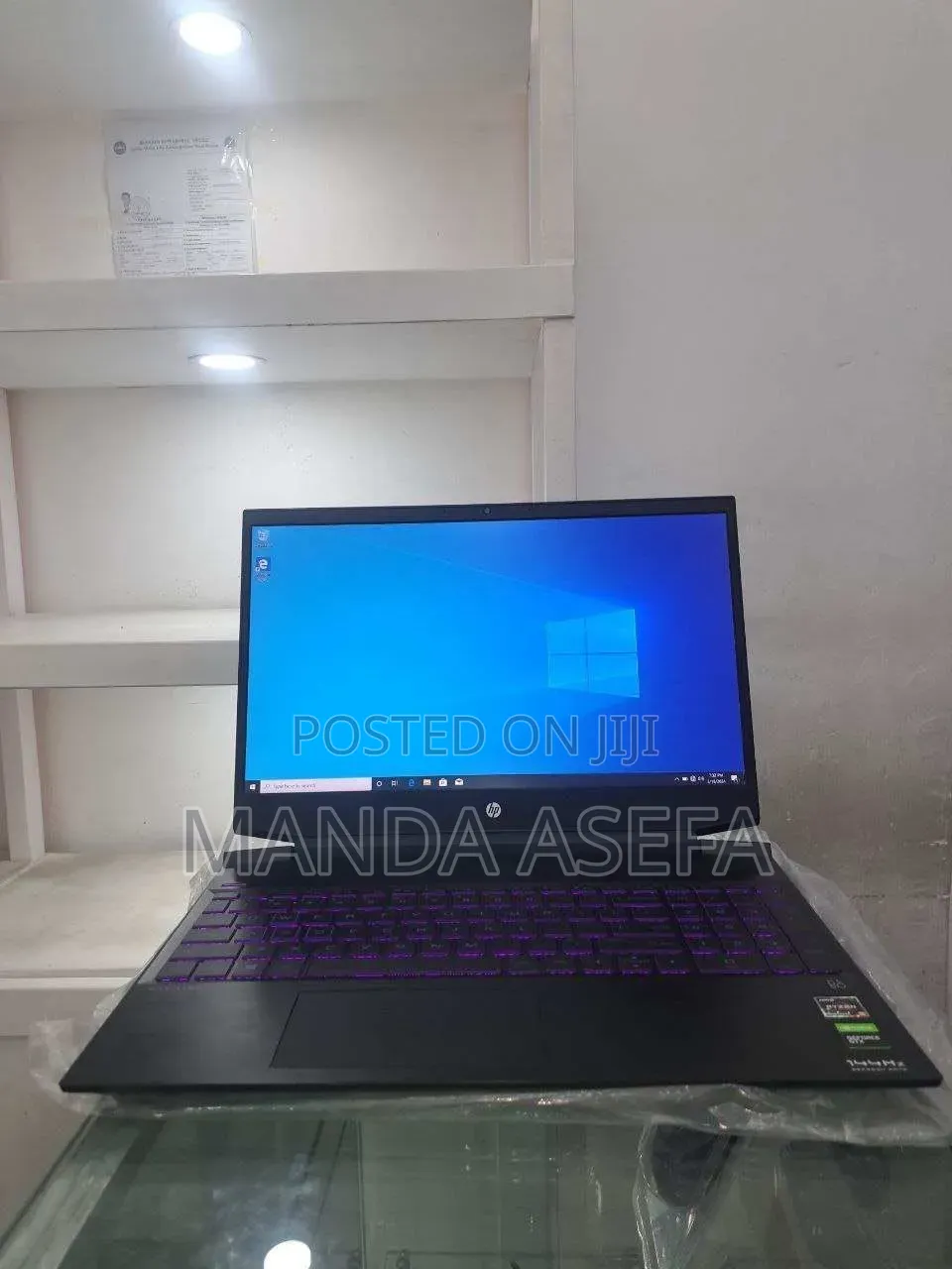 New Laptop HP Pavilion Power 15 8GB AMD Ryzen 5 SSD 512GB