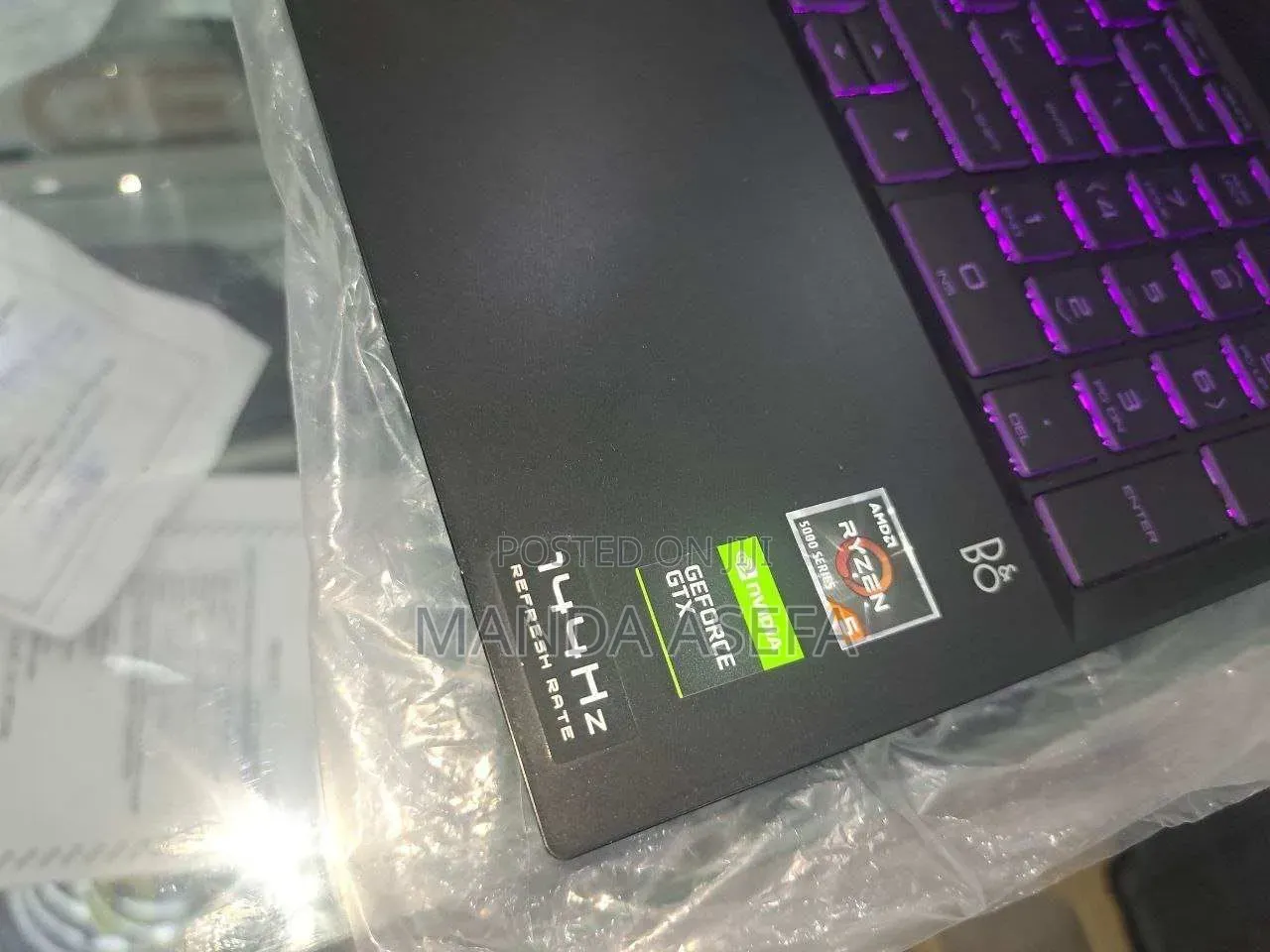 New Laptop HP Pavilion Power 15 8GB AMD Ryzen 5 SSD 512GB