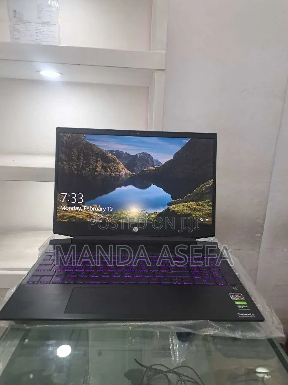 New Laptop HP Pavilion Power 15 8GB AMD Ryzen 5 SSD 512GB