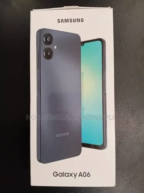 New Samsung Galaxy A06 64 GB Black