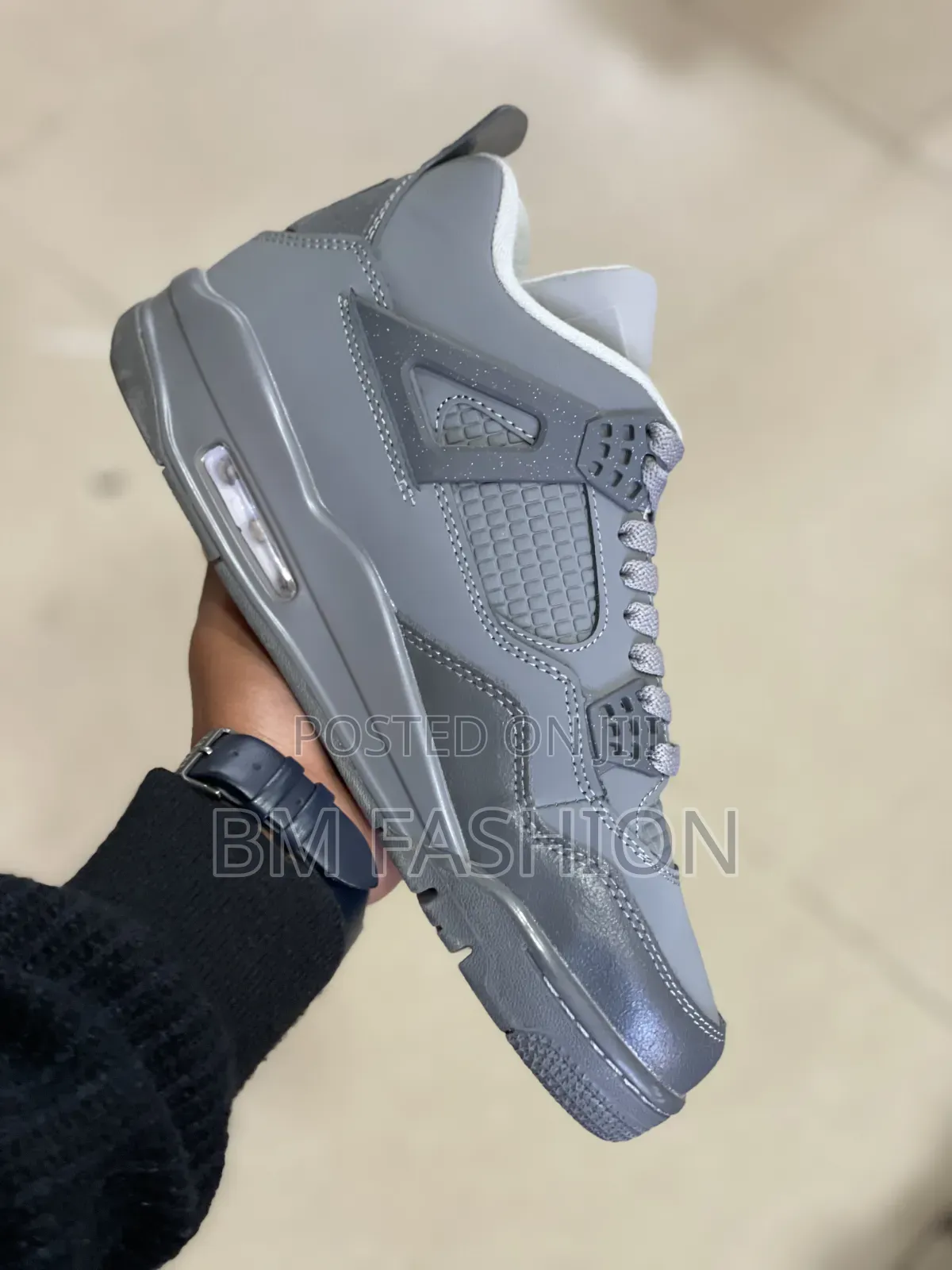 Air Jordan 4 Tonal Grey Vibe