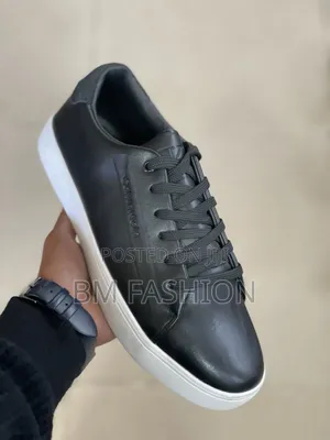 Calvin Klein Sleek Black Low-Top