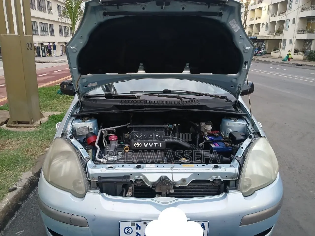 Toyota Vitz 2004 Blue