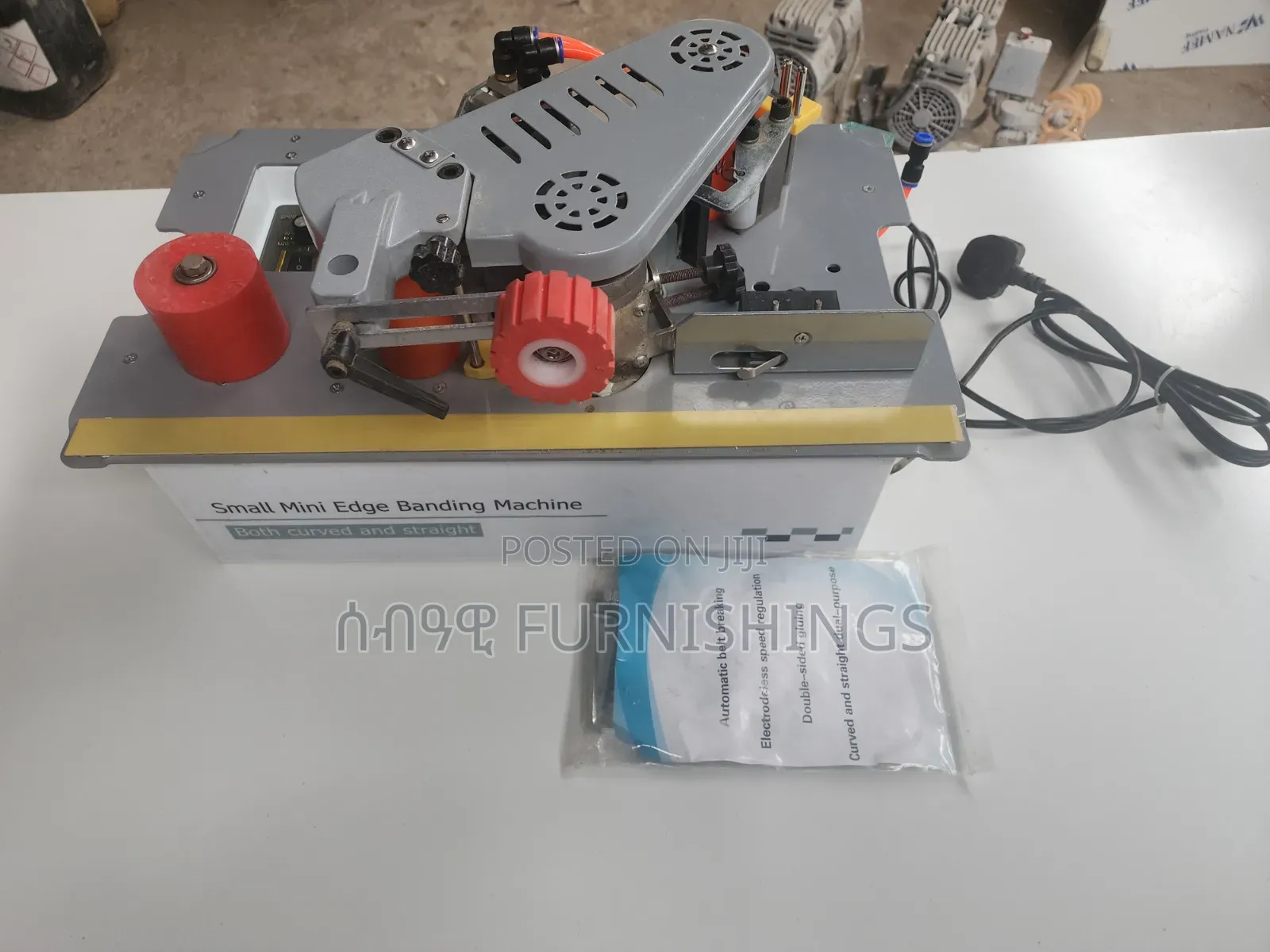 ቪነር የmdf ጠርዝ መለጠፊያ Edge Banding Machine