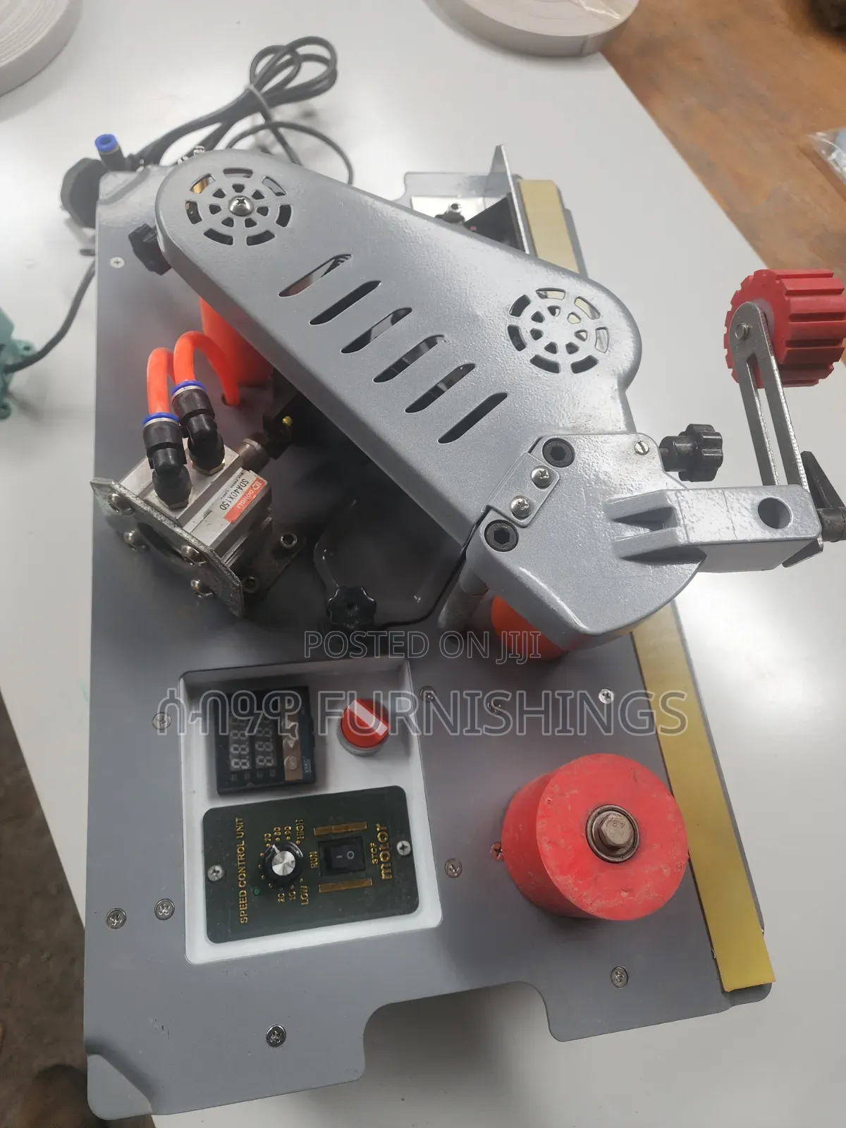 ቪነር የmdf ጠርዝ መለጠፊያ Edge Banding Machine