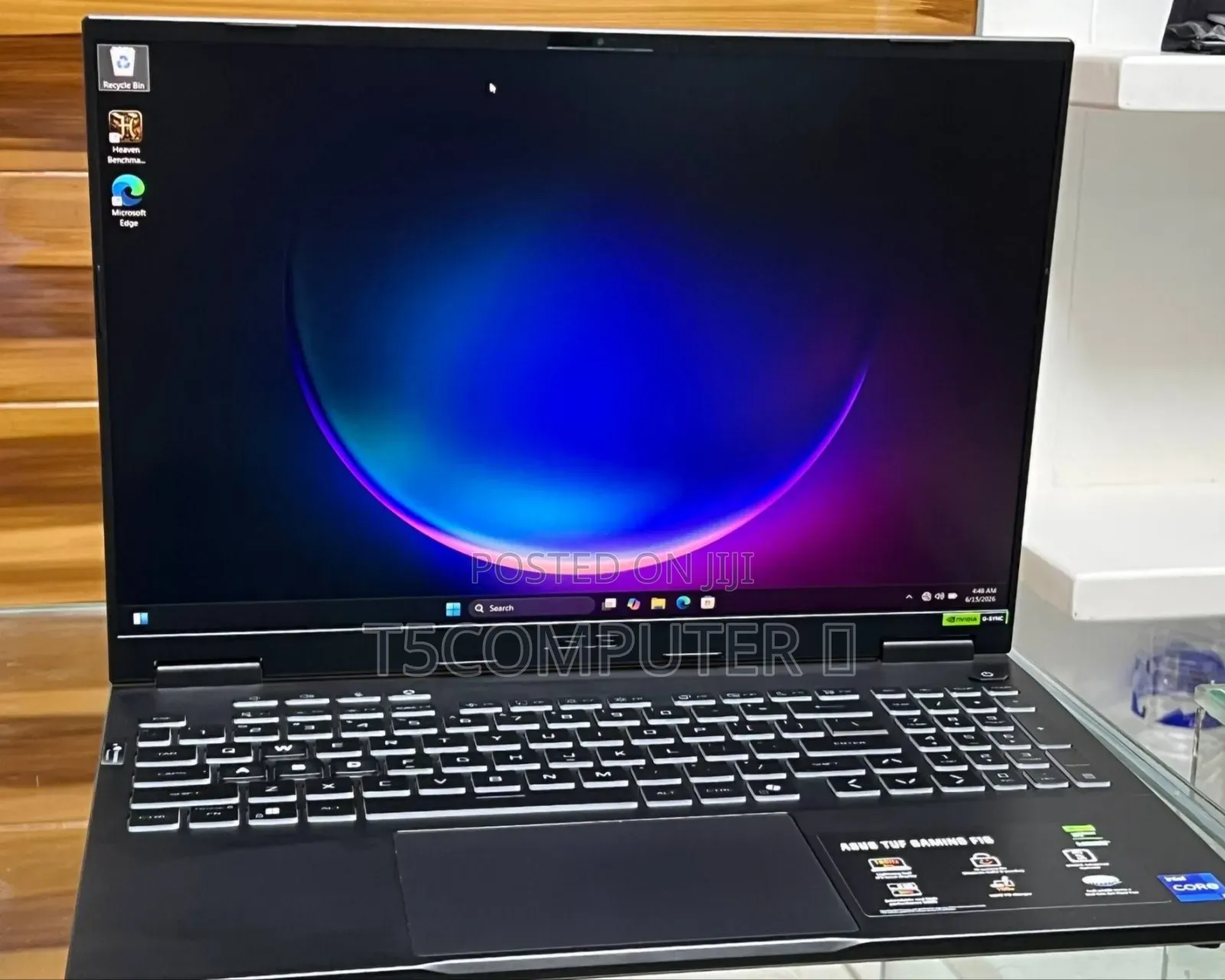 New Laptop Asus TUF Gaming A15 16GB Intel Core i7 SSD 1T