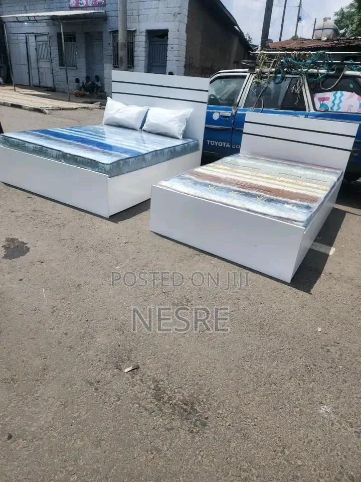 ነፃ ትራንስፖርት በጥራት የተሰራ ጥራታቸውን የጠበቁ የተለያዩ ከለር ያላቸው አልጋዎች