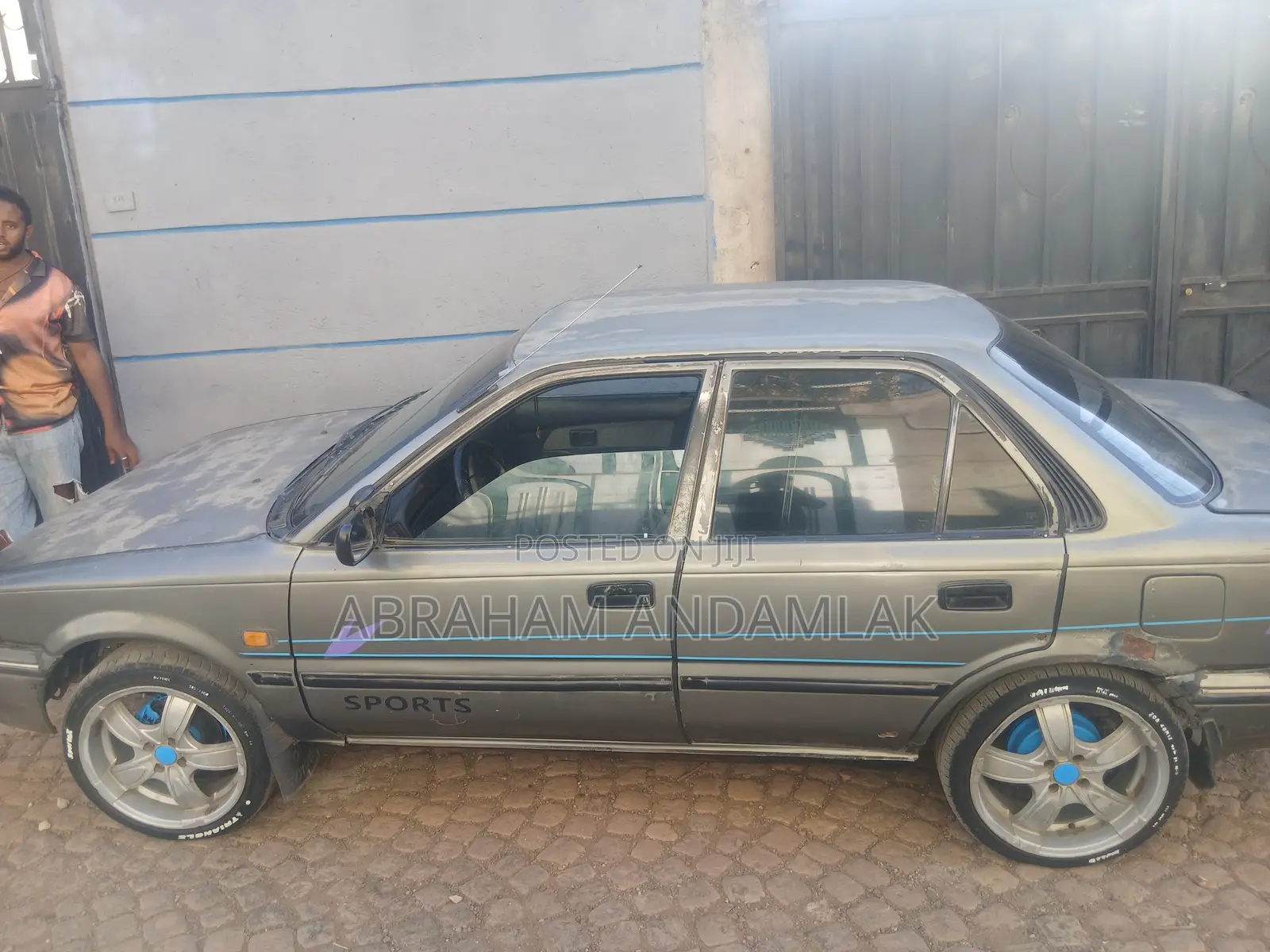 Toyota Corolla Sedan 1990 Gray