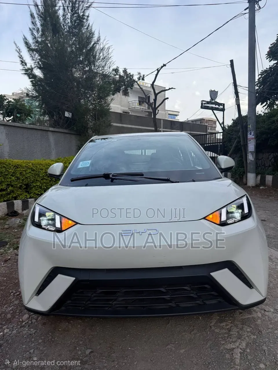 New BYD Seagull 2024 White