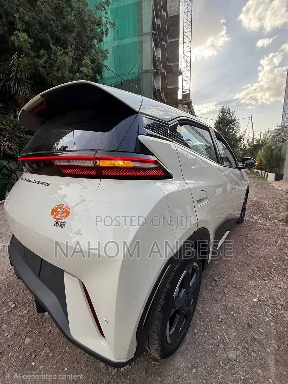 New BYD Seagull 2024 White