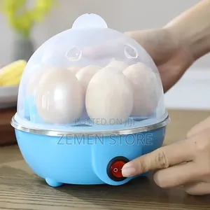 Multi-Purpose Electric Egg Boiler Food Steamer - 7 Egg Capacity