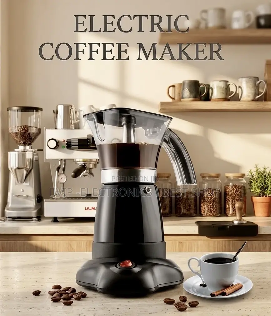Electric Coffee Maker – Fast Brewing Coffee Machine for Home