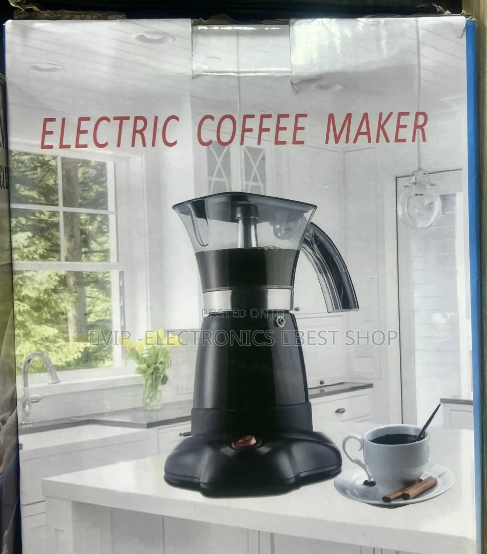Electric Coffee Maker – Fast Brewing Coffee Machine for Home