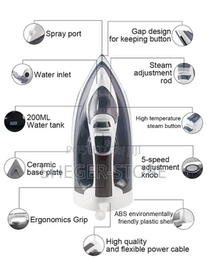 High Quality and Durability Hometime Steam Iron
ኦሪጅናል የልብስ መተኮሻ ካውያ
