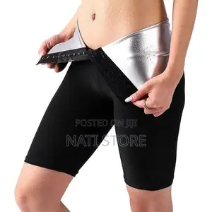 High Waist Sauna Sweat Shorts