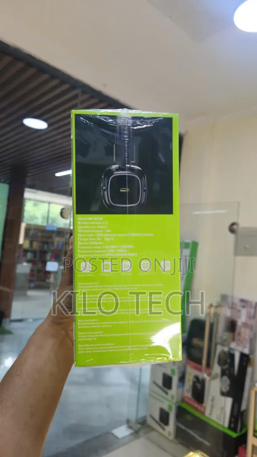 Ruggas Modern Hi-Fi Wireless Headphones