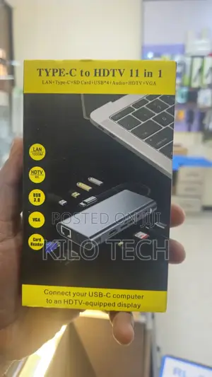 Premium 11-in-1 Type-C Hub/Adapter