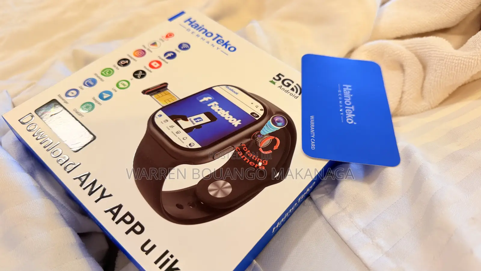 Smartwatch Haino Teko Caméra