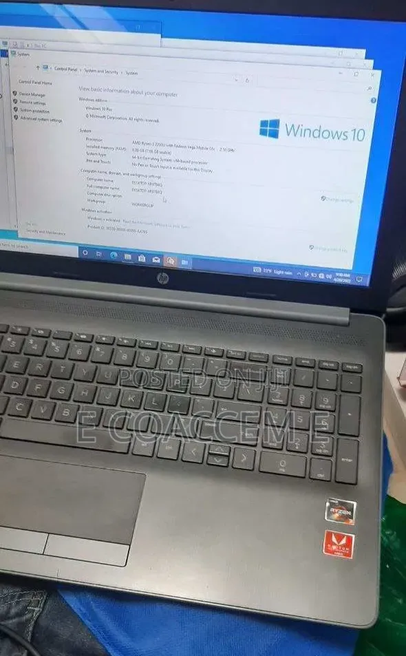 New Laptop HP 8GB AMD Ryzen 3 HDD 1T
