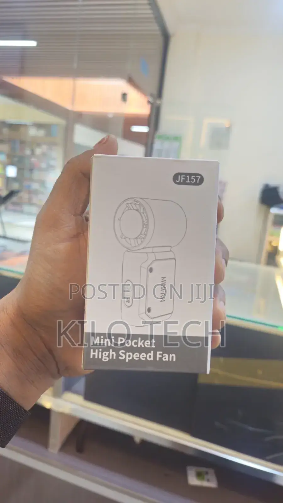 Pocket-sized High-speed Mini Fan
